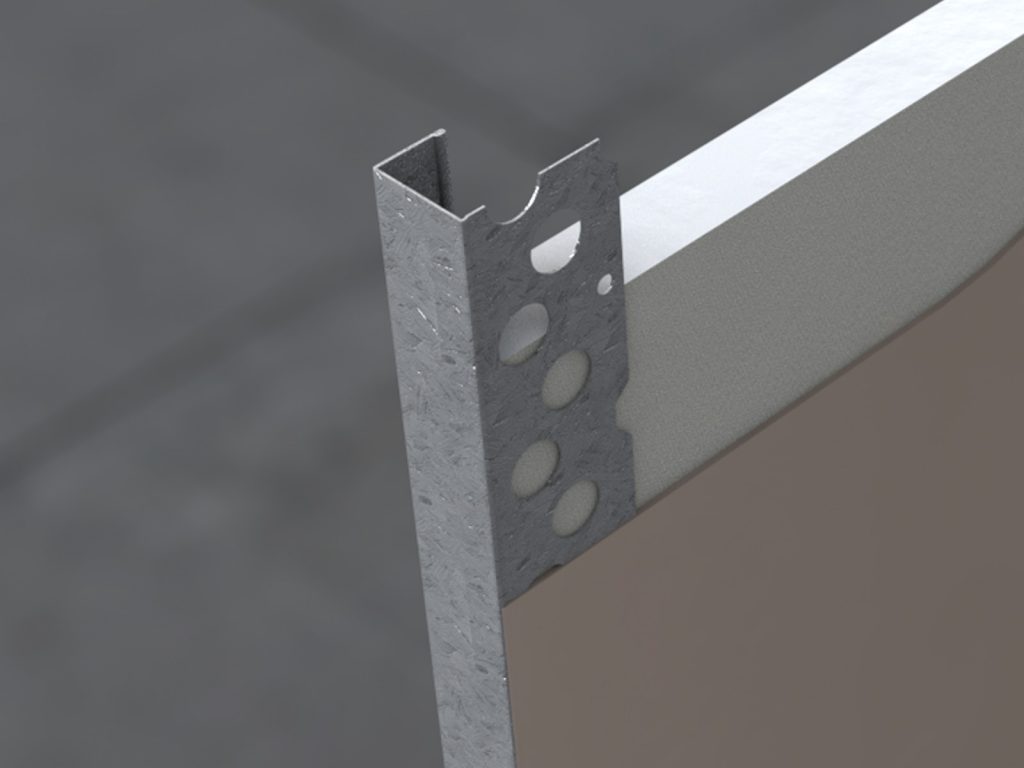 GEB Galvanised Plasterboard Edge Bead BPC Fixings