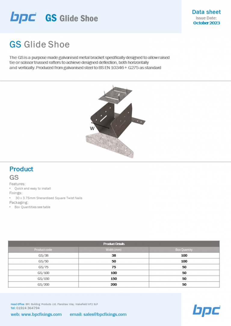 GS Glide Shoe