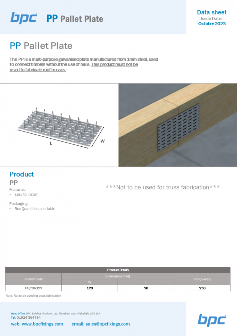 PP Pallet Plates