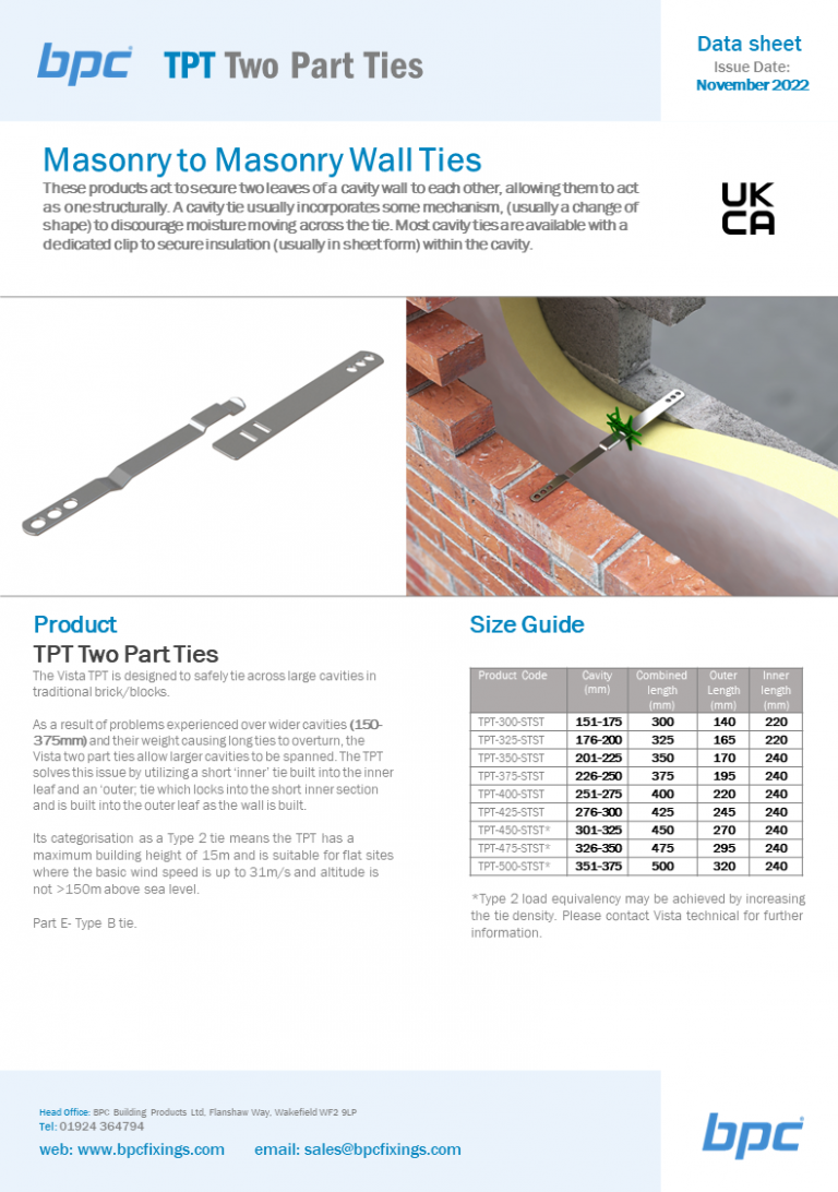 TPT Data Sheet