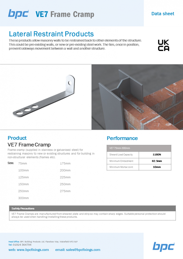 VE7 - Frame Cramp