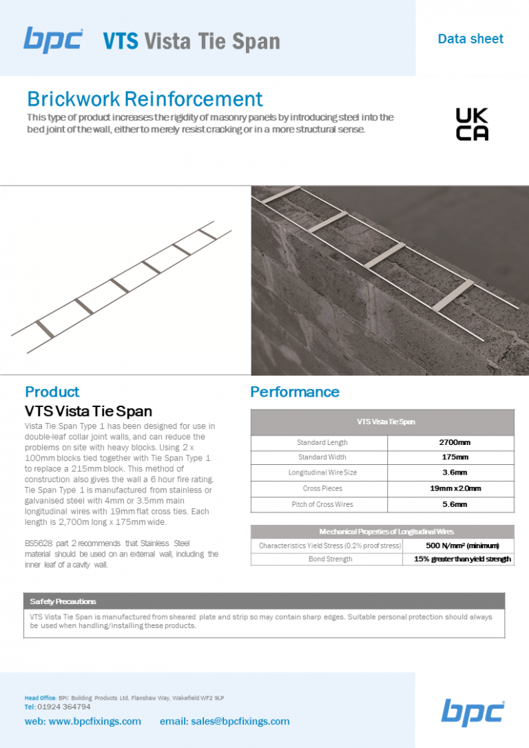 VTS - Vista Tie Span